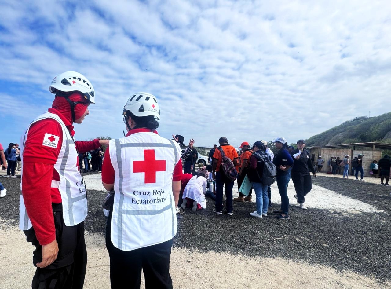 Cruz Roja Ecuatoriana activa operativo nacional durante el feriado por el Día del Trabajador